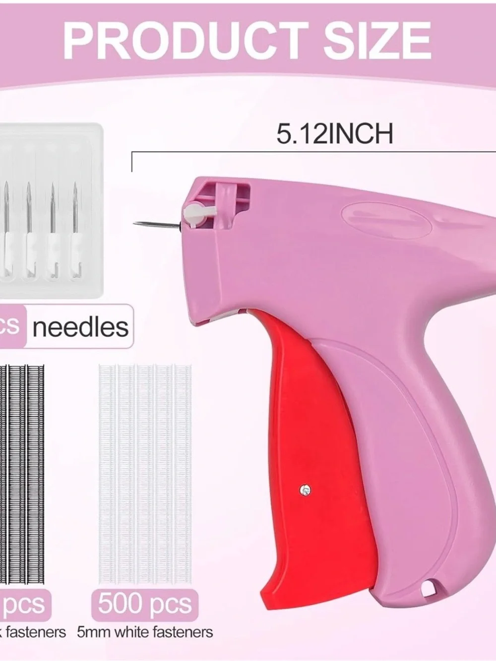 Stitch Gun for Clothes, Handheld Stitch Tag Gun Quick Clothing Stitchy